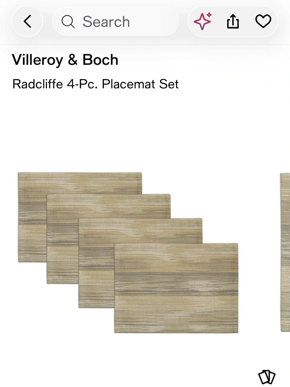 Villeroy & Boch coordinated striped